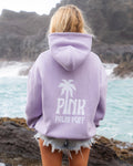Classic Puff Hoodie, adjustable drawstring hood and pocket, in Orchid - coastal preppy aesthetic beach style by Pink Palm Puff